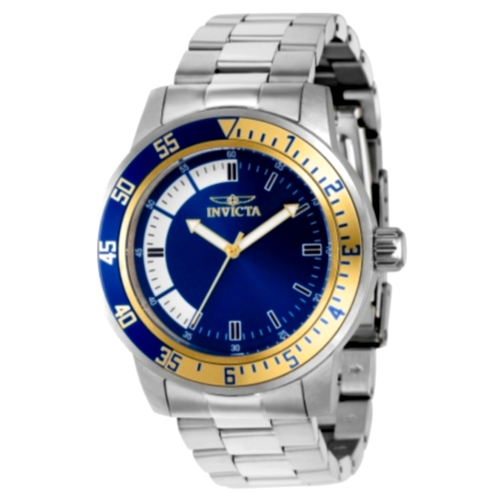Invicta Specialty Mens Watch-38592, 45mm Case, Stainless Steel, Bracelet Band